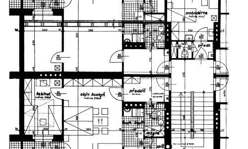 C354 Nájemní domy pro chudé města Brna